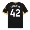 Manchester City Antoine Semenyo #42 Bortedrakt 2026-27 Kortermet